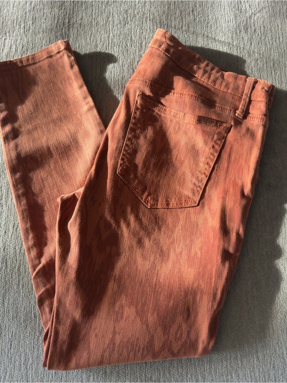 Joe's Jeans Women's Copper-Orange Skinny Jeans 👖
